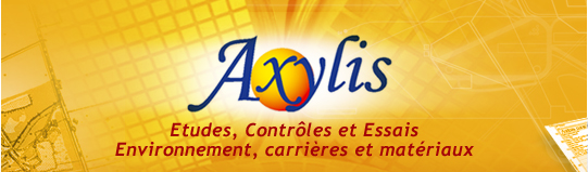 Axylis, Etudes, Contrles et Essais, Environnement, carrires et matriaux