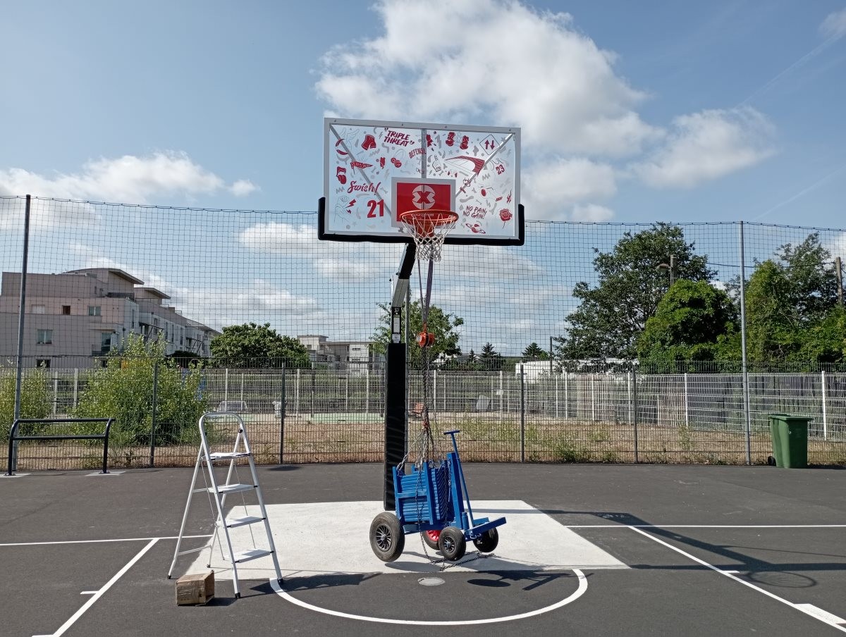 ESSAI DE SOLIDITE BUT BASKET